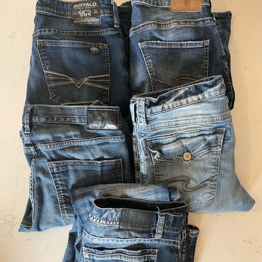 Men’s Jean lot all size 30x32